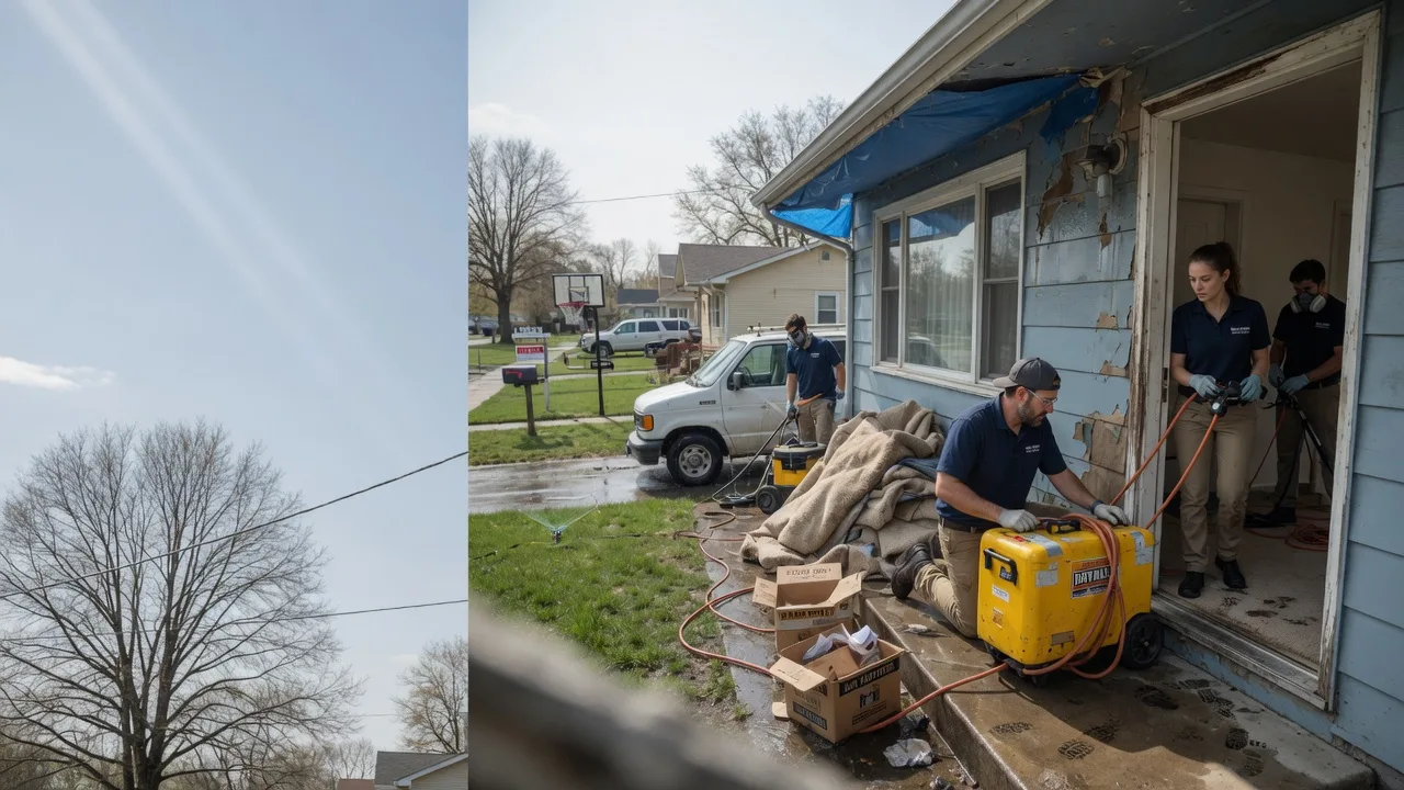 Basement Flood Cleanup in Foster, MO near me